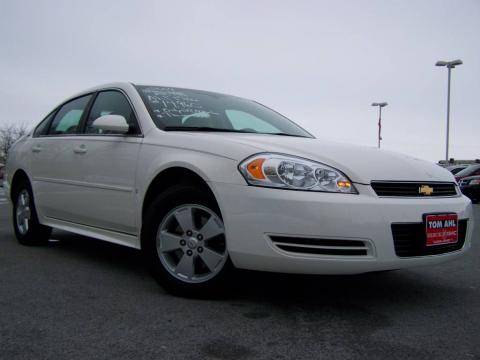 White Chevrolet Impala LT.  Click to enlarge.