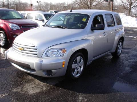 Silver Ice Metallic Chevrolet HHR LS.  Click to enlarge.
