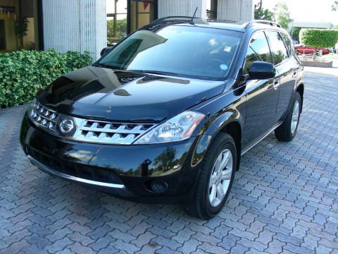 Super Black Nissan Murano SL AWD.  Click to enlarge.