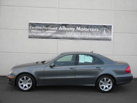 Flint Grey Metallic Mercedes-Benz E 350 Sedan.  Click to enlarge.