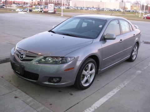 Tungsten Gray Metallic Mazda MAZDA6 i Sedan.  Click to enlarge.