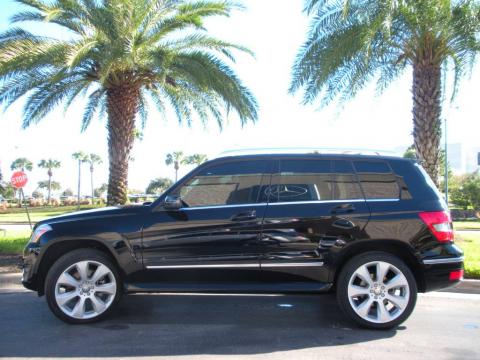 Black 2010 Mercedes-Benz GLK 350 with Black interior Black Mercedes-Benz GLK 