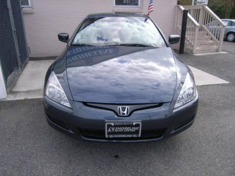 Graphite Pearl Honda Accord EX V6 Coupe.  Click to enlarge.