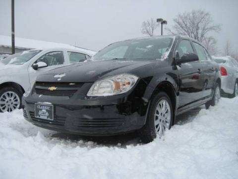 Black Chevrolet Cobalt LT Sedan.  Click to enlarge.