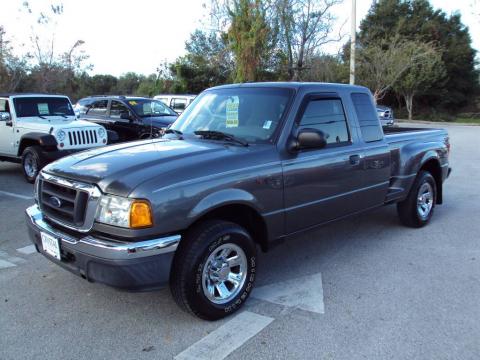 Dark Shadow Grey Metallic Ford Ranger XLT SuperCab.  Click to enlarge.