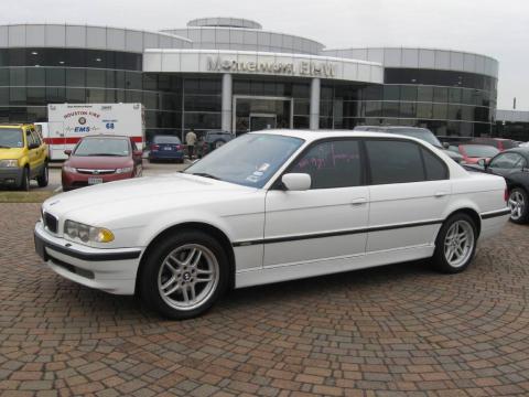 Bmw 740i For Sale. Alpine White 2001 BMW 7 Series