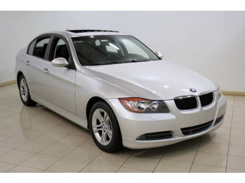 Titanium Silver Metallic BMW 3 Series 328xi Sedan.  Click to enlarge.