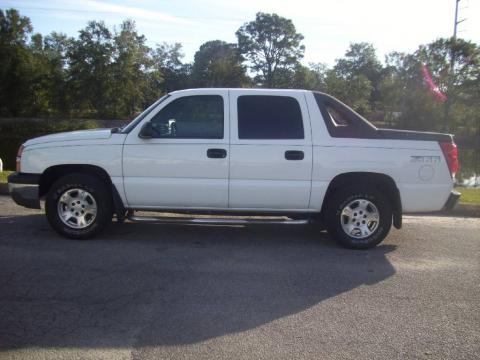 Summit White Chevrolet Avalanche Z66.  Click to enlarge.