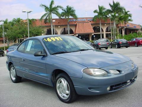 Graphite Blue Metallic Ford Escort ZX2 Coupe.  Click to enlarge.