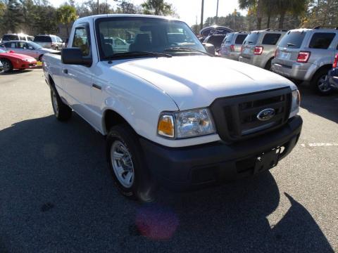 Oxford White Ford Ranger XL Regular Cab.  Click to enlarge.