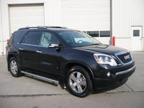 Carbon Black Metallic GMC Acadia SLT.  Click to enlarge.