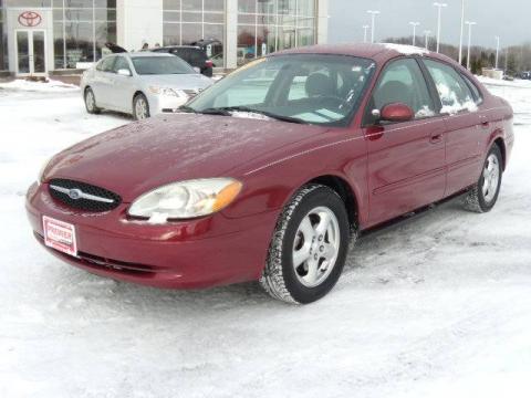 Matador Red Metallic Ford Taurus SE.  Click to enlarge.
