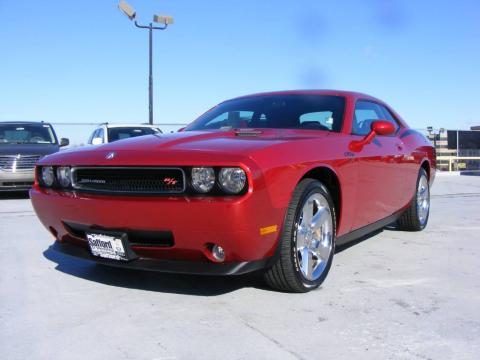 Inferno Red Crystal Pearl Coat Dodge Challenger R/T.  Click to enlarge.