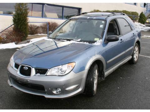 Newport Blue Pearl Subaru Impreza Outback Sport Wagon.  Click to enlarge.