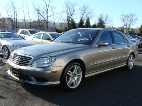 Pewter Silver Metallic Mercedes-Benz S 55 AMG Sedan.  Click to enlarge.