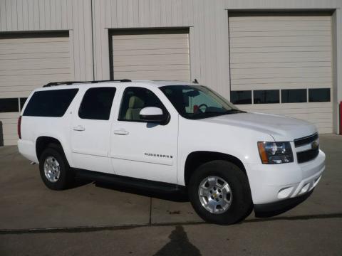 Summit White Chevrolet Suburban LT 4x4. Click to enlarge. Summit White Chevrolet Suburban LT 4x4. Click to enlarge.