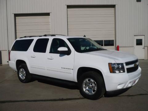 Summit White Chevrolet Suburban LT 4x4. Click to enlarge. Summit White Chevrolet Suburban LT 4x4. Click to enlarge.