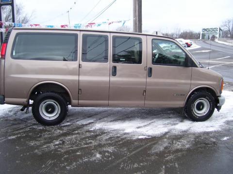 Light Autumnwood Metallic Chevrolet Chevy Van G2500 Cargo.  Click to enlarge.