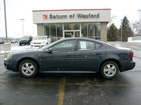 Dark Slate Metallic Pontiac Grand Prix Sedan.  Click to enlarge.