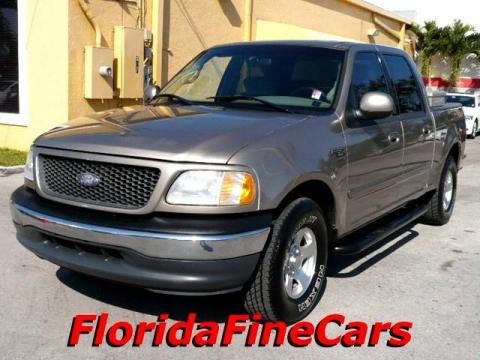 Arizona Beige Metallic Ford F150 XLT SuperCrew.  Click to enlarge.