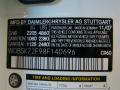 Mercedes-Benz Color Code 960 Alabaster White #16