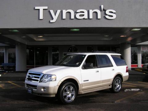 Oxford White Ford Expedition Eddie Bauer 4x4.  Click to enlarge.