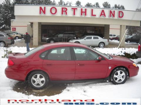 Matador Red Metallic Ford Taurus SES.  Click to enlarge.