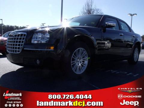 Brilliant Black Crystal Pearl Chrysler 300 Touring.  Click to enlarge.