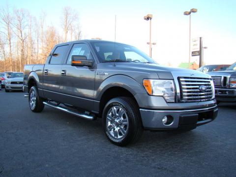 Sterling Grey Metallic Ford F150 XLT SuperCrew.  Click to enlarge.