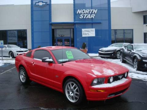 Torch Red Ford Mustang GT Premium Coupe.  Click to enlarge.