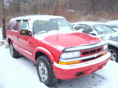 Victory Red Chevrolet Blazer LS 4x4.  Click to enlarge.
