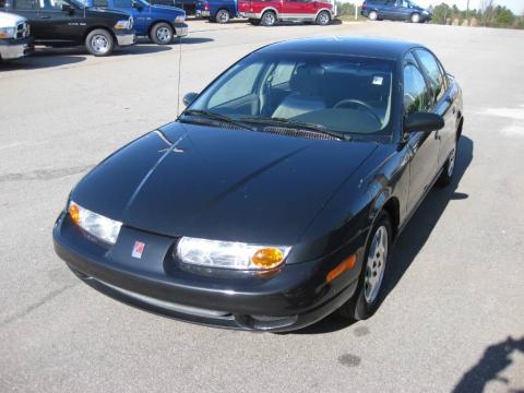 Black Saturn S Series SL2 Sedan.  Click to enlarge.