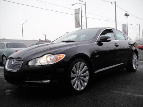 Ebony Black Jaguar XF Luxury.  Click to enlarge.