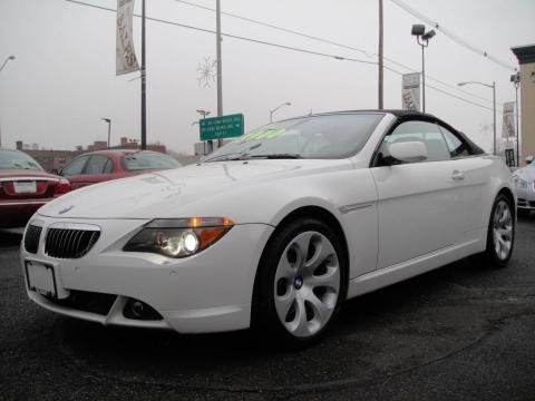 Alpine White BMW 6 Series 650i Convertible. Click to enlarge. Alpine White BMW 6 Series 650i Convertible. Click to enlarge.