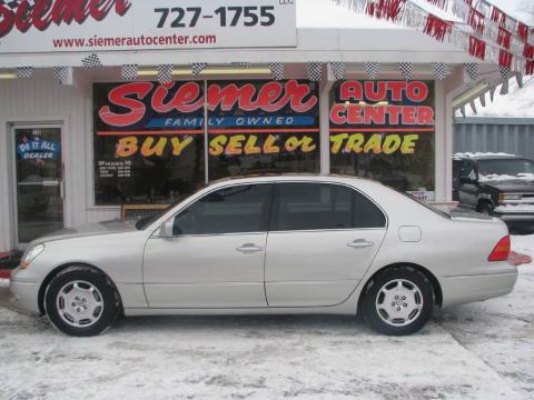 Millennium Silver Metallic Lexus LS 430.  Click to enlarge.