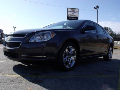 Taupe Gray Metallic Chevrolet Malibu LT Sedan.  Click to enlarge.