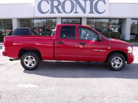 Flame Red Dodge Ram 3500 Sport Quad Cab.  Click to enlarge.
