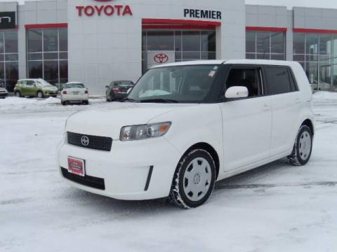Super White Scion xB .  Click to enlarge.