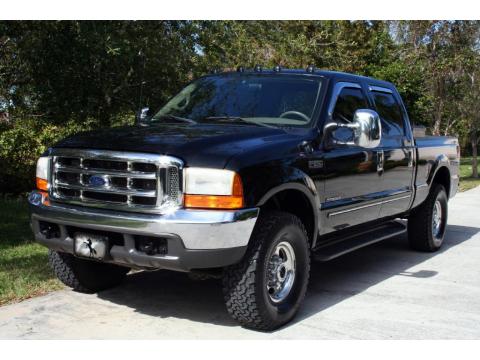 Black Ford F250 Super Duty Lariat Crew Cab 4x4.  Click to enlarge.