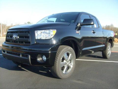 Black Toyota Tundra TRD Sport Double Cab. Click to enlarge. Black Toyota Tundra TRD Sport Double Cab. Click to enlarge.