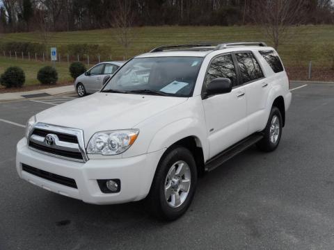 Natural White Toyota 4Runner SR5.  Click to enlarge.