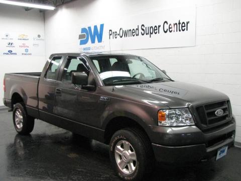 Dark Shadow Grey Metallic Ford F150 STX SuperCab 4x4.  Click to enlarge.