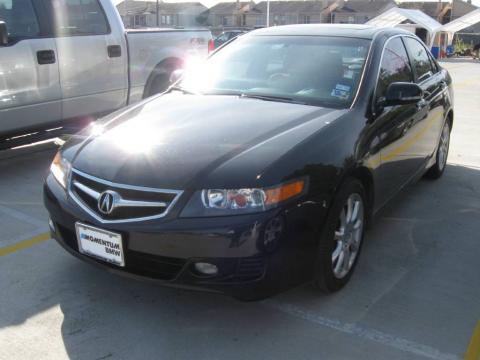 Nighthawk Black Pearl Acura TSX Sedan.  Click to enlarge.