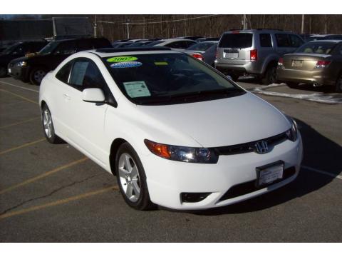 Taffeta White Honda Civic EX Coupe.  Click to enlarge.