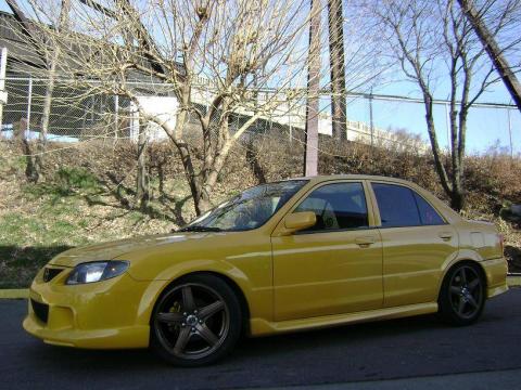 Vivid Yellow Mazda Protege MAZDASPEED. Click to enlarge. Vivid Yellow Mazda Protege MAZDASPEED. Click to enlarge.