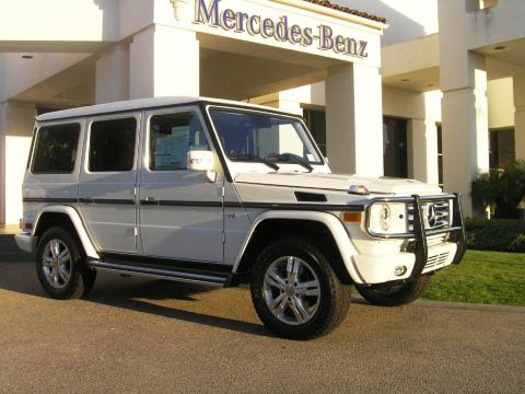 Arctic White Mercedes-Benz G 550. Click to enlarge. Arctic White Mercedes-Benz G 550. Click to enlarge.