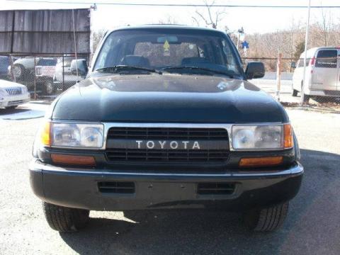 Dark Green Pearl Metallic Toyota Land Cruiser .  Click to enlarge.