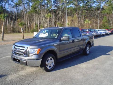 Sterling Grey Metallic Ford F150 XLT SuperCrew.  Click to enlarge.