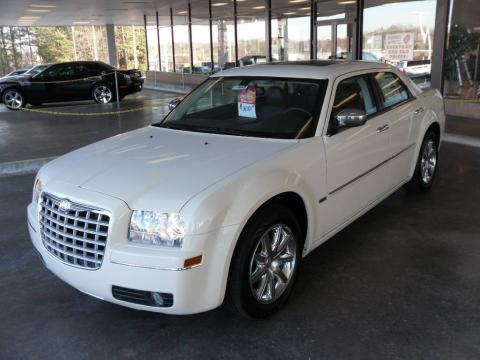 Cool Vanilla White Chrysler 300 Touring.  Click to enlarge.