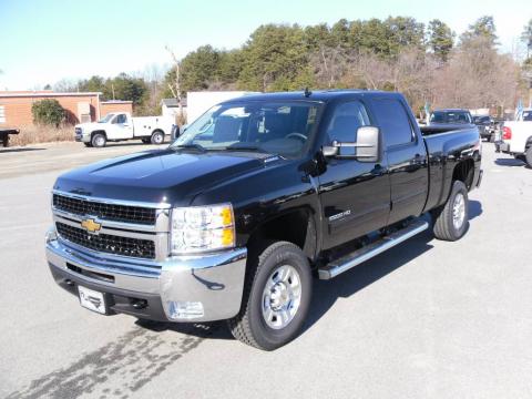 Black Chevrolet Silverado 2500HD LT Crew Cab 4x4. Click to enlarge. Black Chevrolet Silverado 2500HD LT Crew Cab 4x4. Click to enlarge.